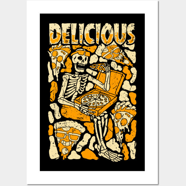 Pizza Lovers Wall Art by sapstudiodesign